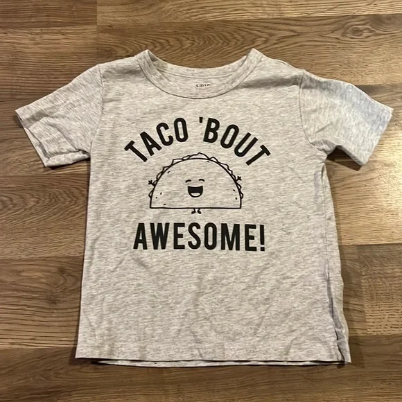 Falls Creek Taco 'Bout Awesome Shirt Size 3t - Picture 1 of 3